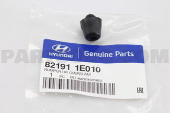 821911E010 BUMPER-DR OVERSLAM
