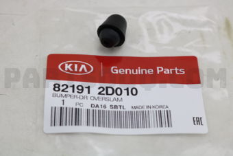 821912D010 BUMPER-DR OVERSLAM