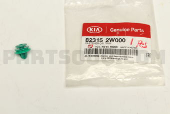 823152W000 FASTENER-DR TRIM