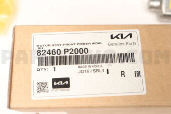 82460P2000 MOTOR ASSY-FRONT POWER WDW,RH