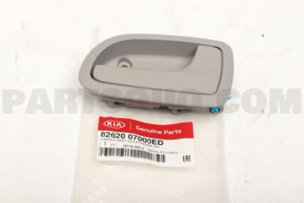 8262007000ED HANDLE ASSY-DR I/S RH