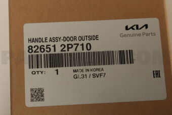 826512P710 HANDLE ASSY-DR O/S
