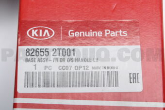 826552T001 BASE ASSY-FR DR O/S HANDLE LH