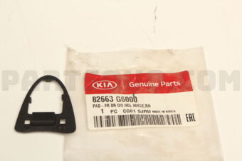 82663G6000 PAD-FR DR O/S HDL HINGE,RH