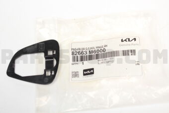82663M6000 PAD-FR DR O/S HDL HINGE,RH
