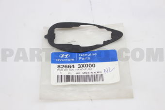 826643X000 PAD-DR O/S HANDLE,RH