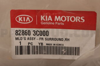 828603C000 MLDG ASSY-FR SURROUN