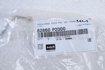 82860P2000 MOULDING ASSY-FRT DR FRAME,RH
