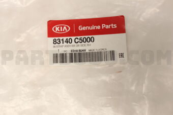 83140C5000 W/STRIP ASSY-RR DR SIDE RH