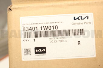 834011W010 REGULATOR ASSY-RR DR