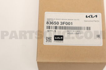 836503F001 HANDLE ASSY-RR DR O
