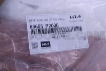 83655P2000 BASE ASSY-RR DR O/S HDL,LH