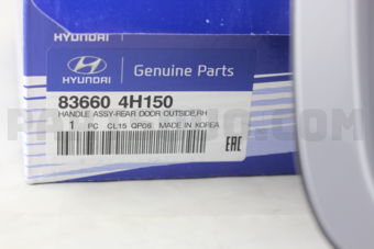 836604H150 HANDLE ASSY-RR DR O/S RH