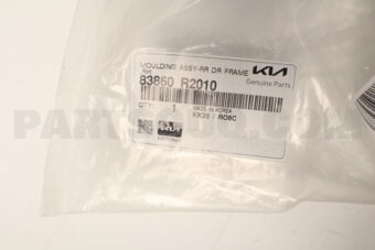 83860R2010 MOULDING ASSY-RR DR FRAME,RH