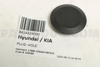8414329000 PLUG- HOLE