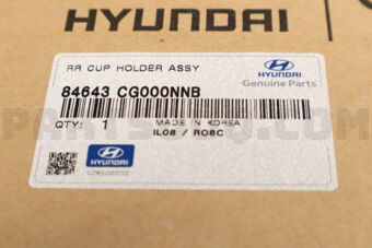 84643CG000NNB RR CUP HOLDER ASSY