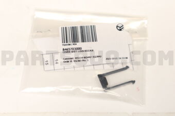 84657D3000 COVER-SHIFT LOCK RELEASE