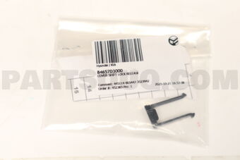 84657D3000 COVER-SHIFT LOCK RELEASE