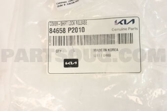 84658P2010 COVER-SHIFT LOCK RELEASE