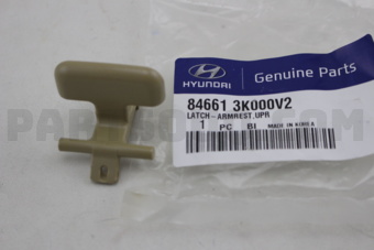 846613K000V2 LATCH-ARMREST UPR