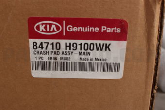 84710H9100WK CRASHPADASSY-MAIN