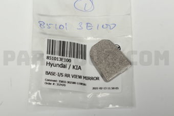 851013E100 BASE-I/S RR VIEW MIRROR