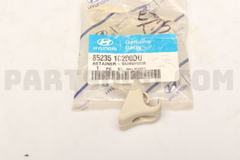 852351C200DU RETAINER-SUNVISOR