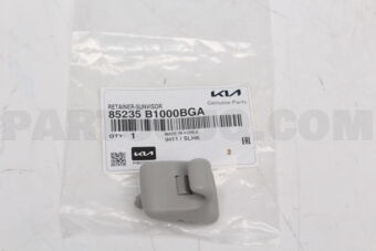 85235B1000BGA RETAINER-SUNVISOR