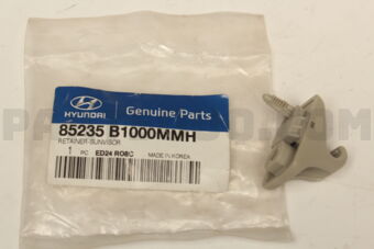 85235B1000MMH RETAINER-SUNVISOR