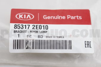 853172E010 BRKT-ROOM LAMP