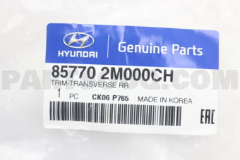 857702M000CH TRIM-TRANSVERSE RR