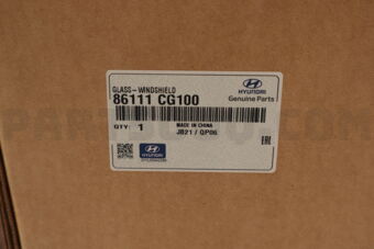 86111CG100 GLASS - WINDSHIELD