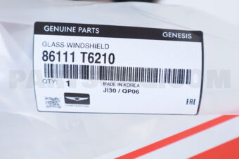86111T6210 GLASS-WINDSHIELD