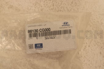 86130CG000 GARNISH ASSY, LH