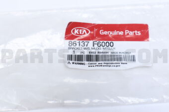 86137F6000 BRACKET-W/S MLDG MTG,LH