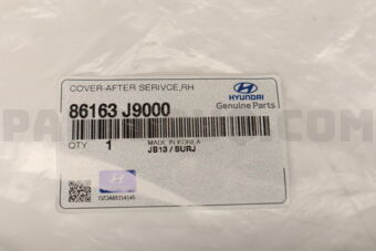 86163J9000 COVER-AFTER SERIVCE,RH