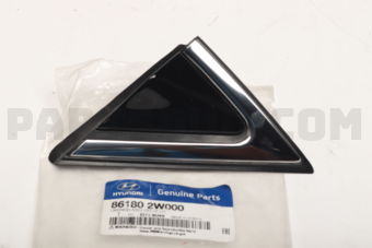 861802W000 GARNISH ASSY-DELTA LH