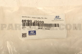 86190J3000 GARNISH ASSY-DELTA RH