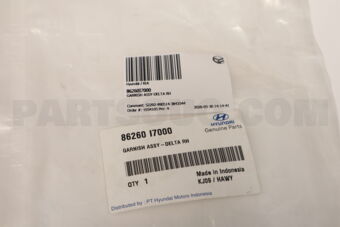 86260I7000 GARNISH ASSY-DELTA RH