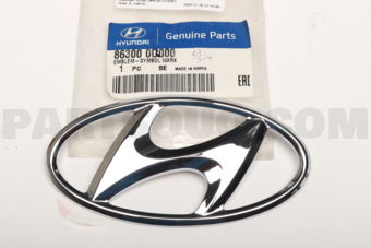 863000Q000 SYMBOL MARK-TRUNK LID