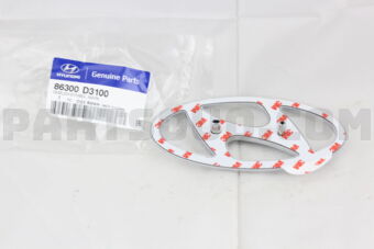 86300D3100 Hyundai / KIA EMBLEM-SYMBOL MARK