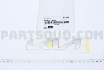 86300G6500 EMBLEM - KIA