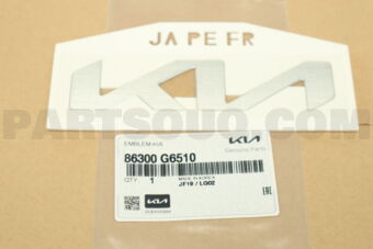 86300G6510 EMBLEM-KIA