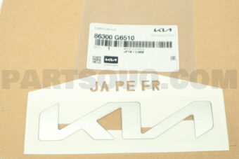 86300G6510 EMBLEM-KIA