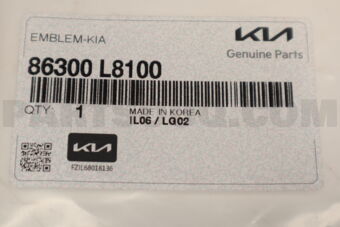 86300L8100 EMBLEM - KIA