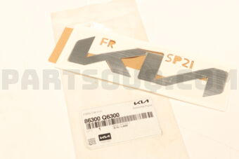 86300Q6300 EMBLEM - KIA