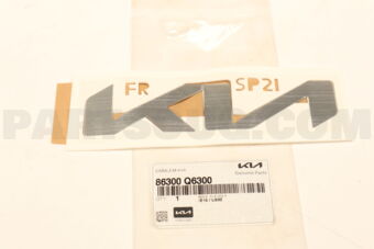 86300Q6300 EMBLEM - KIA