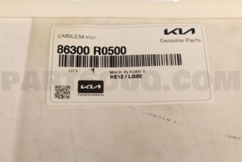 86300R0500 EMBLEM-KIA