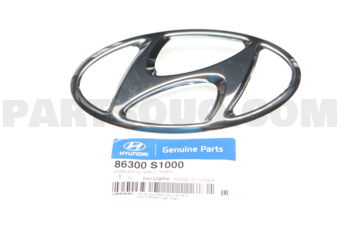 86300S1000 EMBLEM-SYMBOL MARK