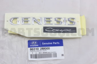863102M000 EMBLEM-GENESIS COUPE